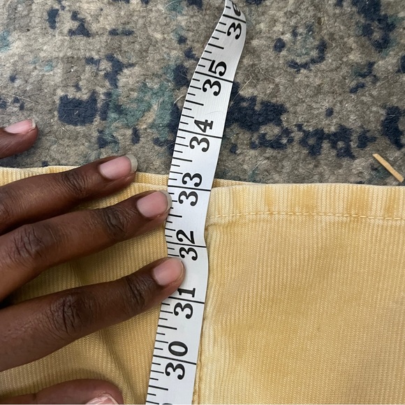 NWT Vintage Guess Jeans Tan Corduroy Low Rise Bootcut Pants w/ Floral Embroidery - Picture 11 of 11